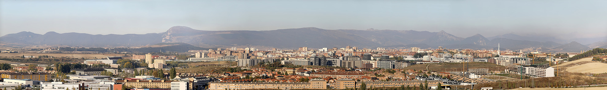 panorámica de pamplona
